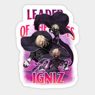 Bootleg Anime igniz KOF Sticker